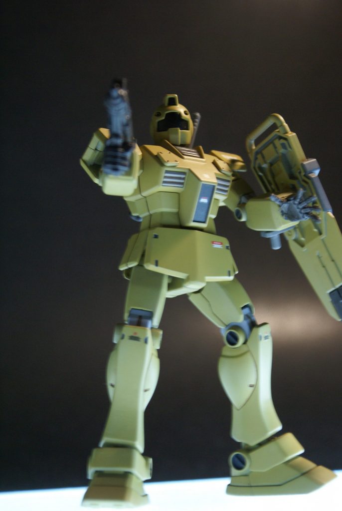 MSイグルーに出てきたジムみたいだなと私的に思っていてとても満足です。