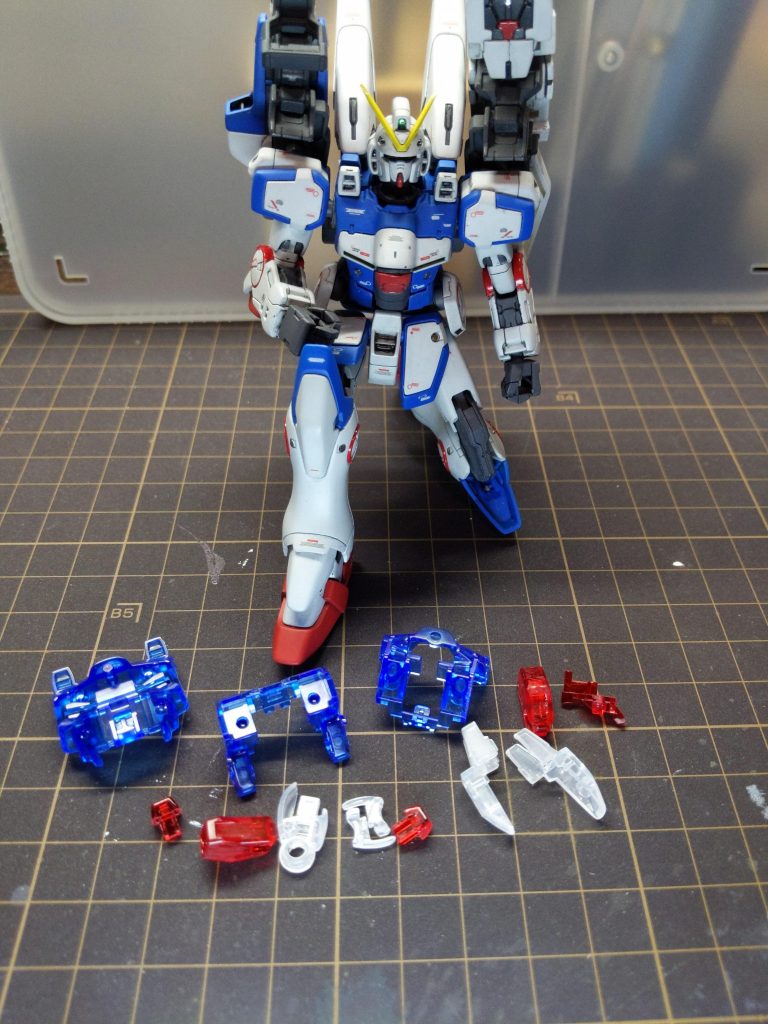 クリアの余剰パーツ