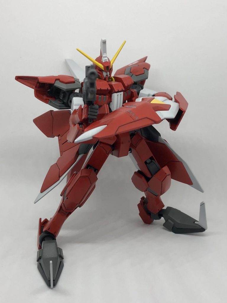 なんとかカッコ良さそうな感じのポージングに！！笑SEED撃ちのポーズ苦手なんですよね…