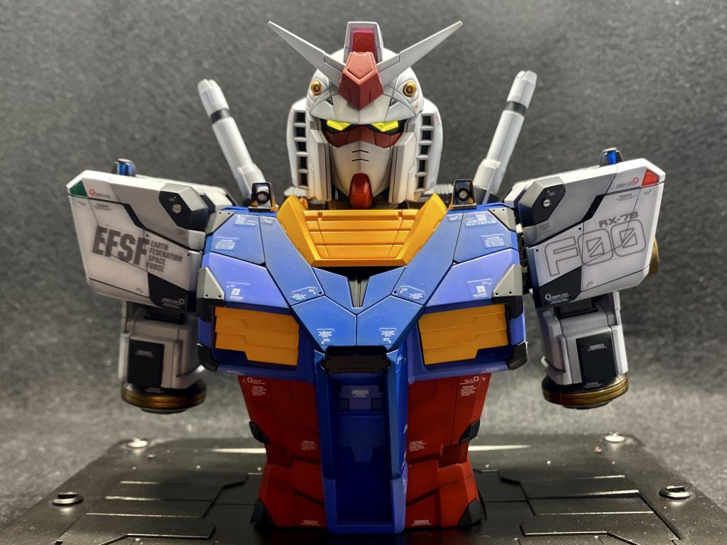RX-78F00 GUNDAM[BUST MODEL]–9枚目/制作者：HARIBO