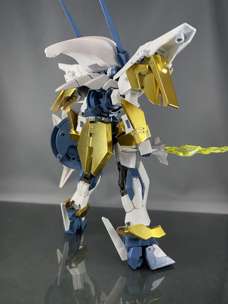 言い訳ー、そのにー！ほんとはHGキュベレイ使いたかったけどー、手持ち無かったからSD使ってみたらー、意外とキマってたから即採用ー！