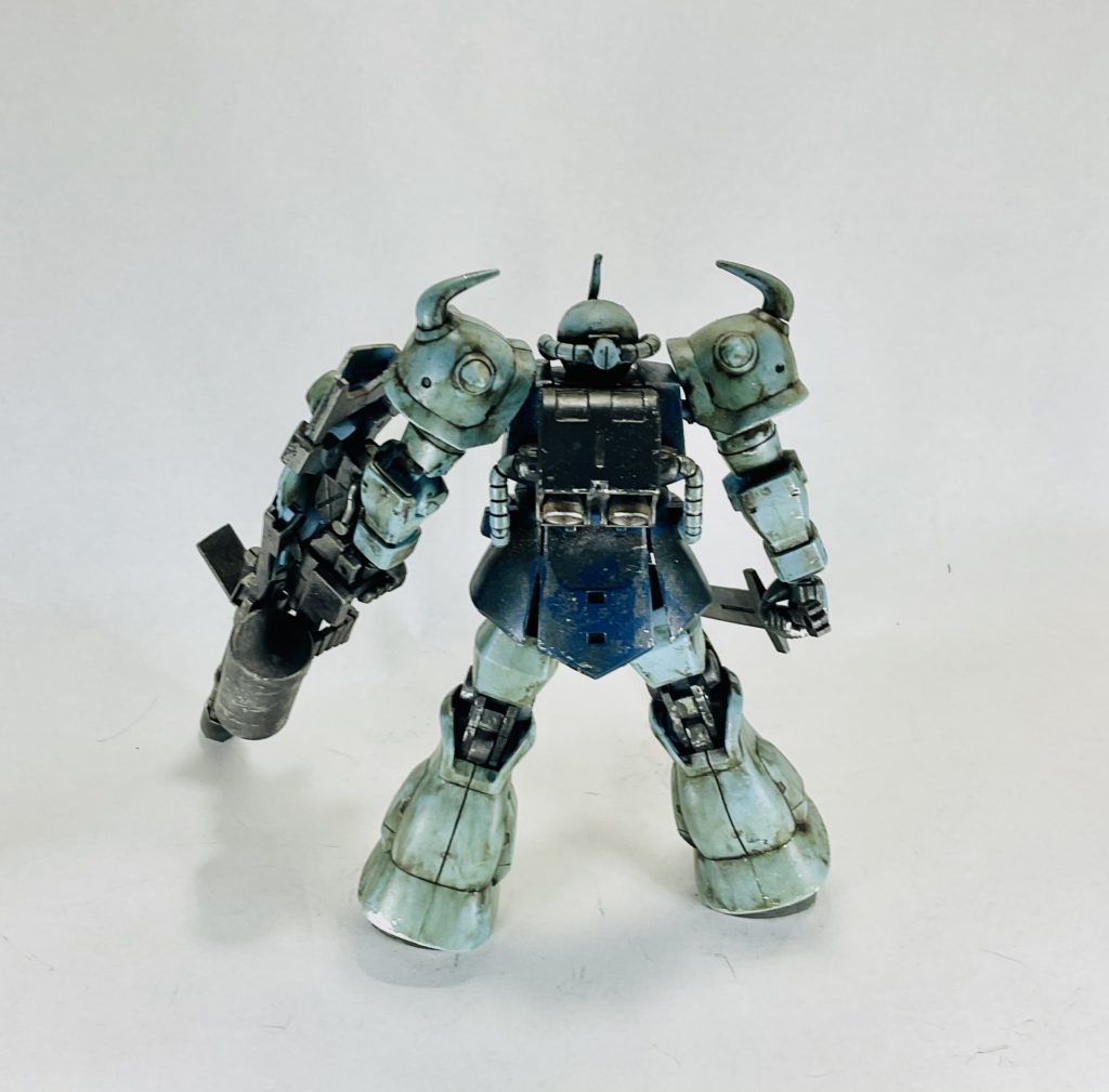 バーニア周りのススはつけすぎたかも？