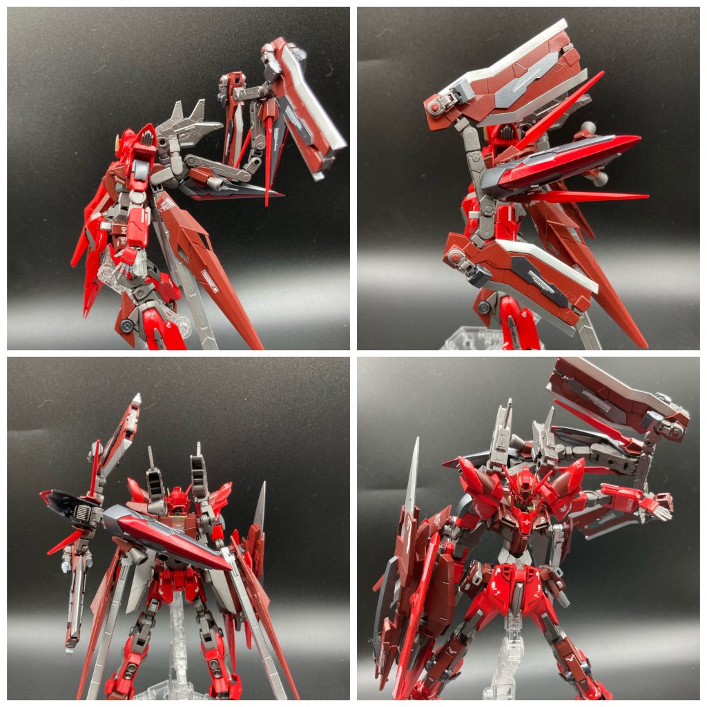 これだけじゃない!!本機最大の目玉武装です!バックパックが可変して展開!