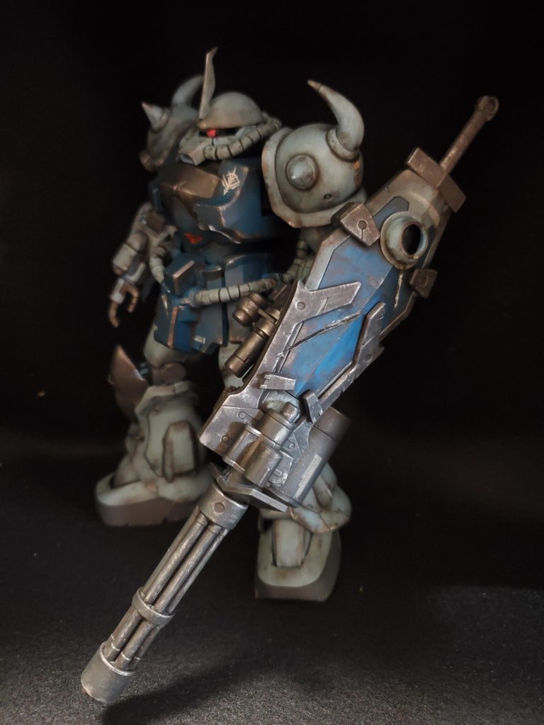 グフカスタム MG ダメージ–2枚目/制作者:まくう