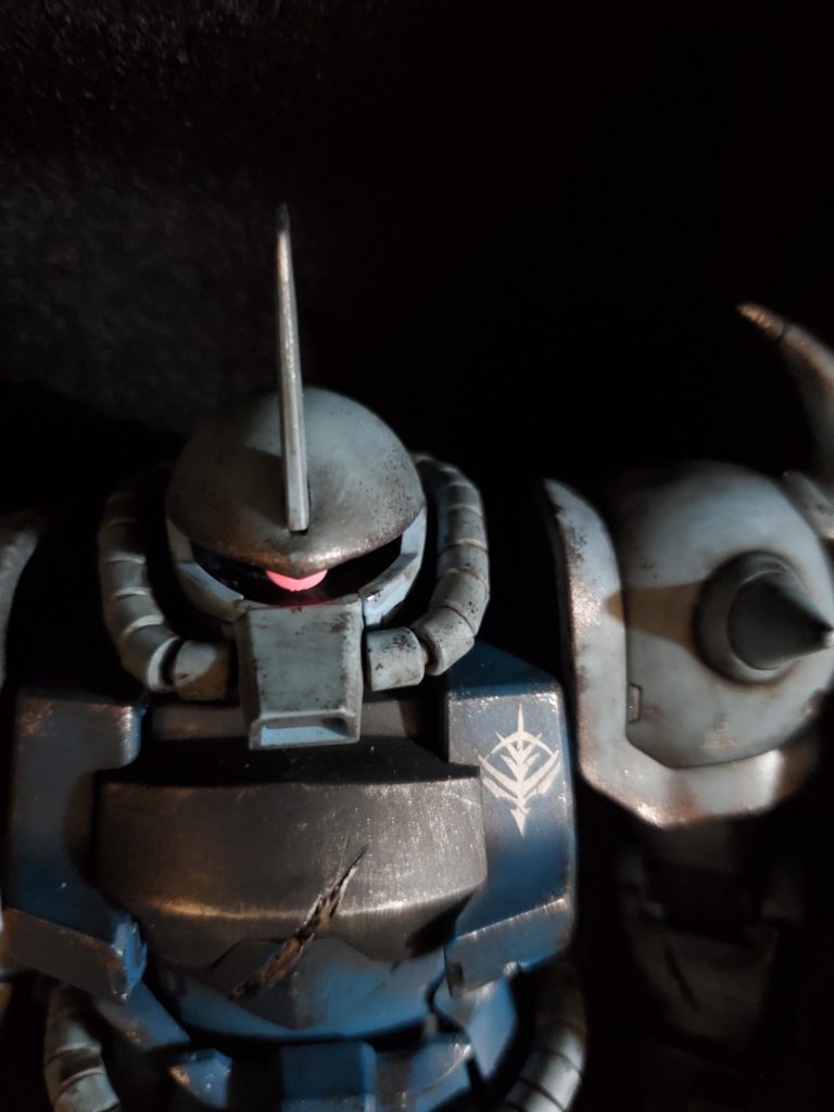 グフカスタム MG ダメージ–3枚目/制作者:まくう