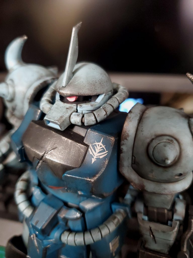 グフカスタム MG ダメージ–5枚目/制作者:まくう