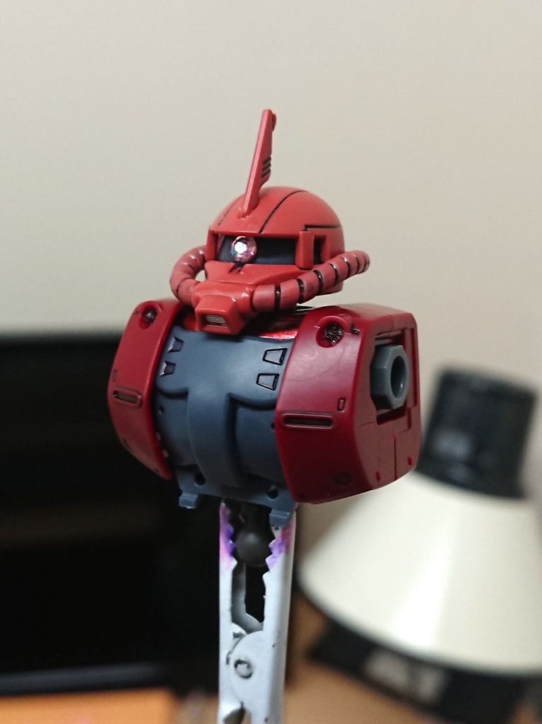 HGシャアザク  オリジン–3枚目/制作者：勝俊