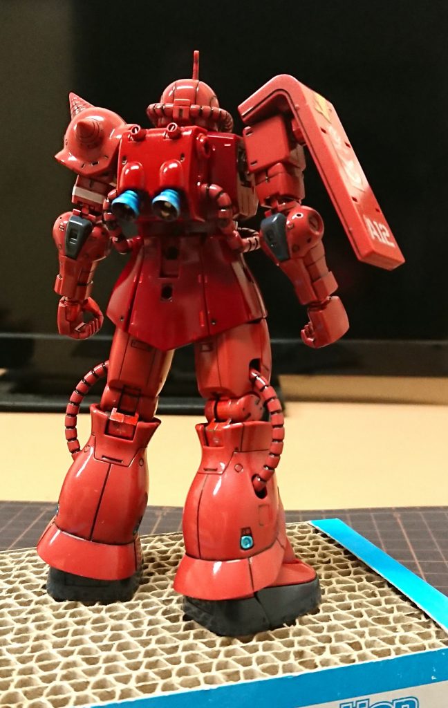 HGシャアザク  オリジン–5枚目/制作者：勝俊