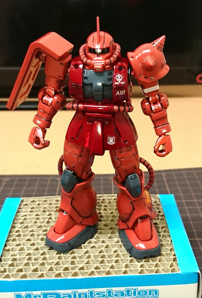 HGシャアザク  オリジン–4枚目/制作者：勝俊