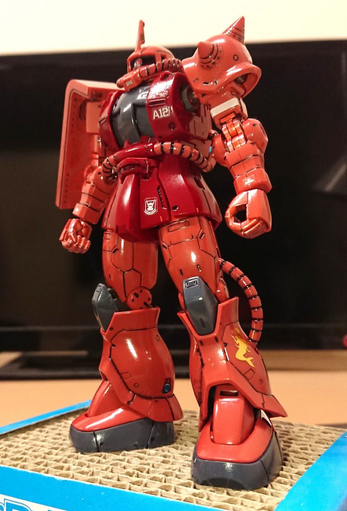 HGシャアザク  オリジン–3枚目/制作者：勝俊