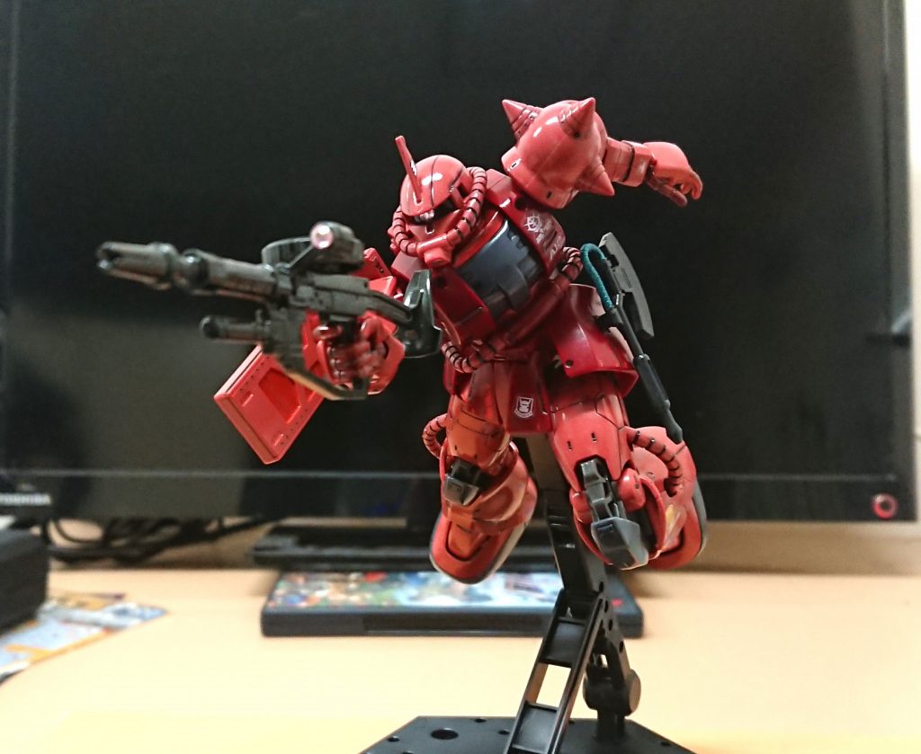 HGシャアザク  オリジン–2枚目/制作者：勝俊