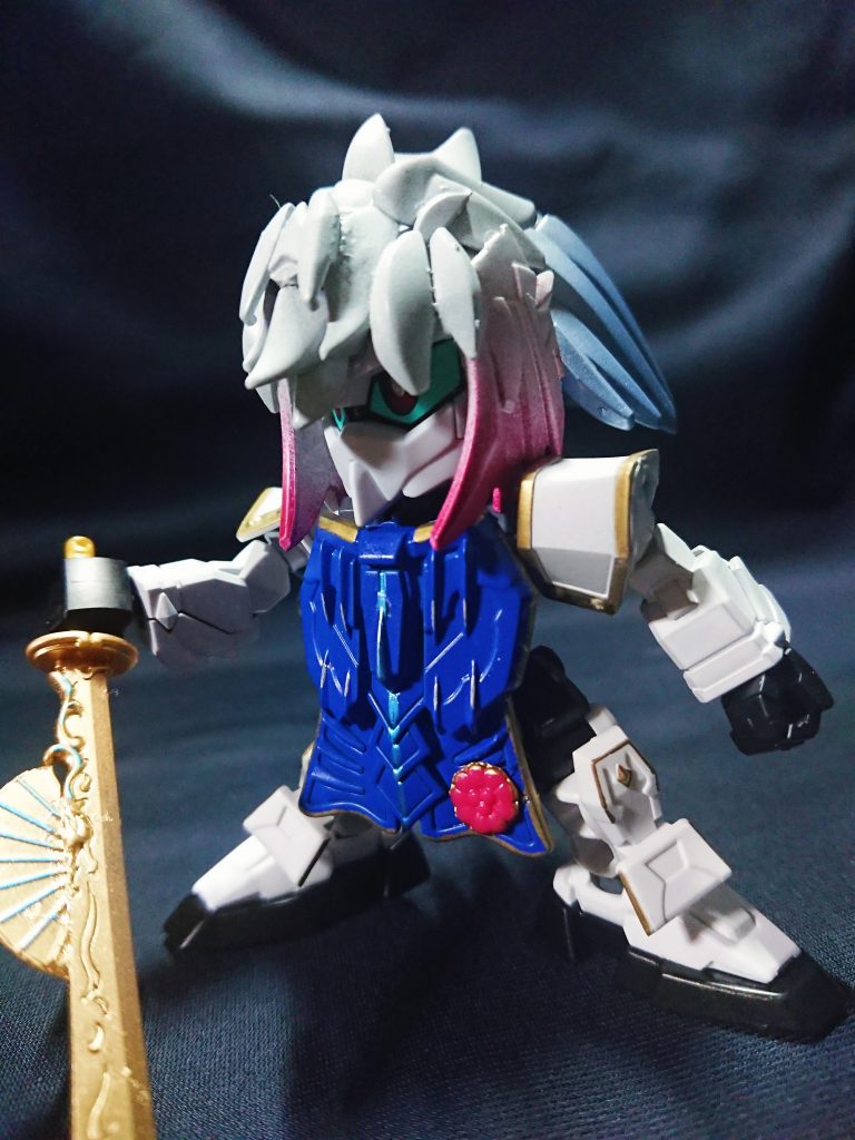 ロマサガンダムも20体目となりました。前作のサルーインに続いてミンサガからグレイです。主人公の1人で財宝探しをしている冒険者です。せっかくサルーインを作ったのに、ミンサガでブンドドできるのが殿下しかいない！ということで、急遽制作しました。