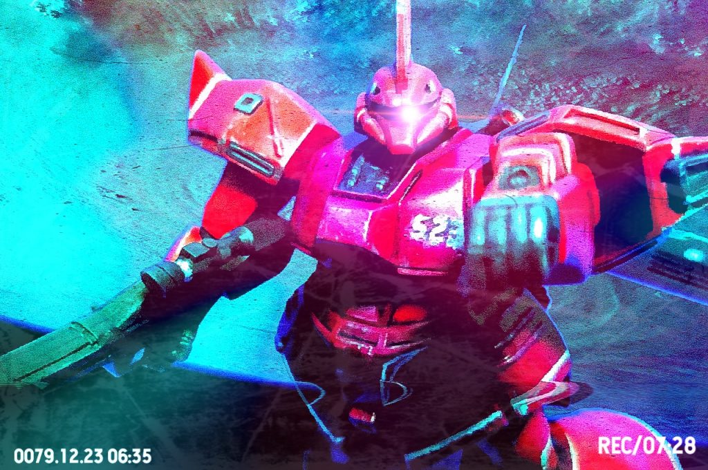 本日はここまで。モノアイの為だけにクリアパーツが入ってるのは流石バブルな頃のキットだと感じました。