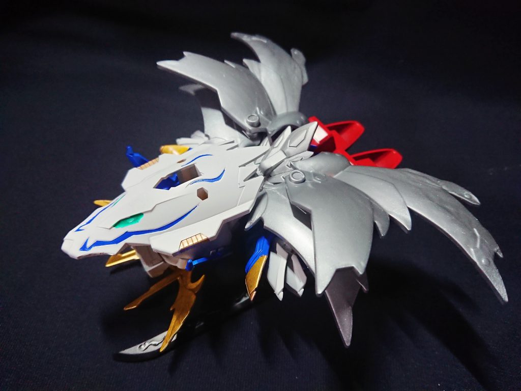 ネオバード形態にも変形できます。Ver.Kaで追加された形態で、再現予定はありませんでしたがせっかくなので形にしました。