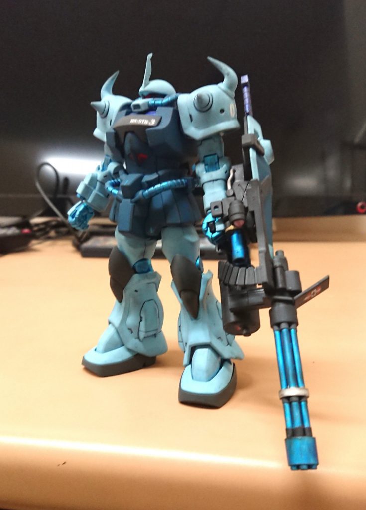 HGグフカスタム–4枚目/制作者：勝俊