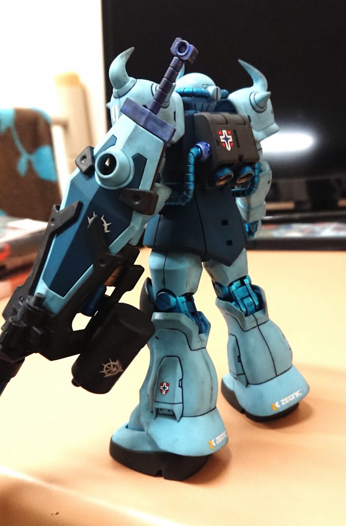 HGグフカスタム–6枚目/制作者：勝俊