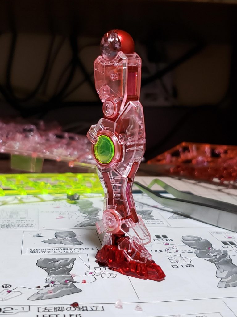 RG エクシアトランザムクリア–4枚目/制作者：はんしん