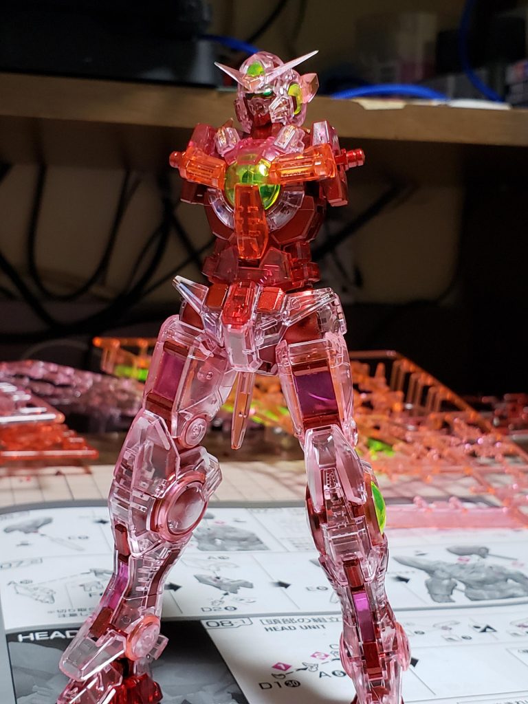 RG エクシアトランザムクリア–5枚目/制作者：はんしん