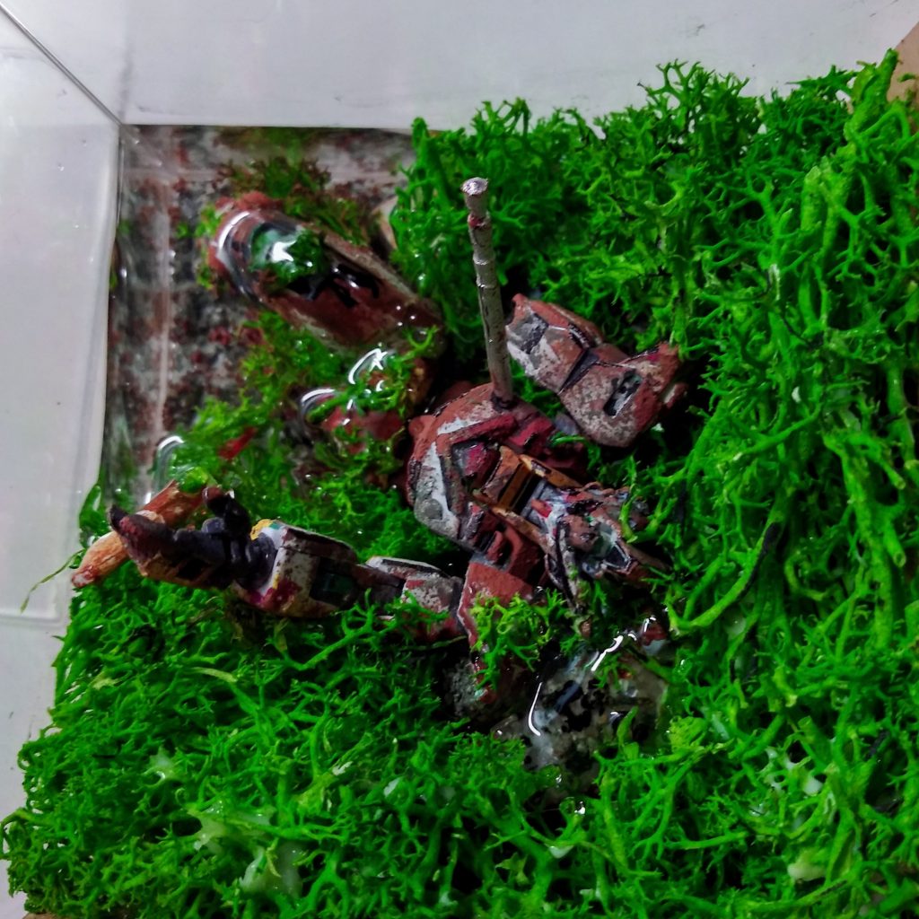 ダメージ加工がうまくいかなかった…