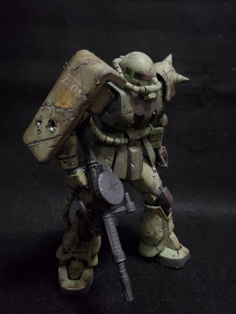 ザクII　ダメージ表現–7枚目/制作者：まくう