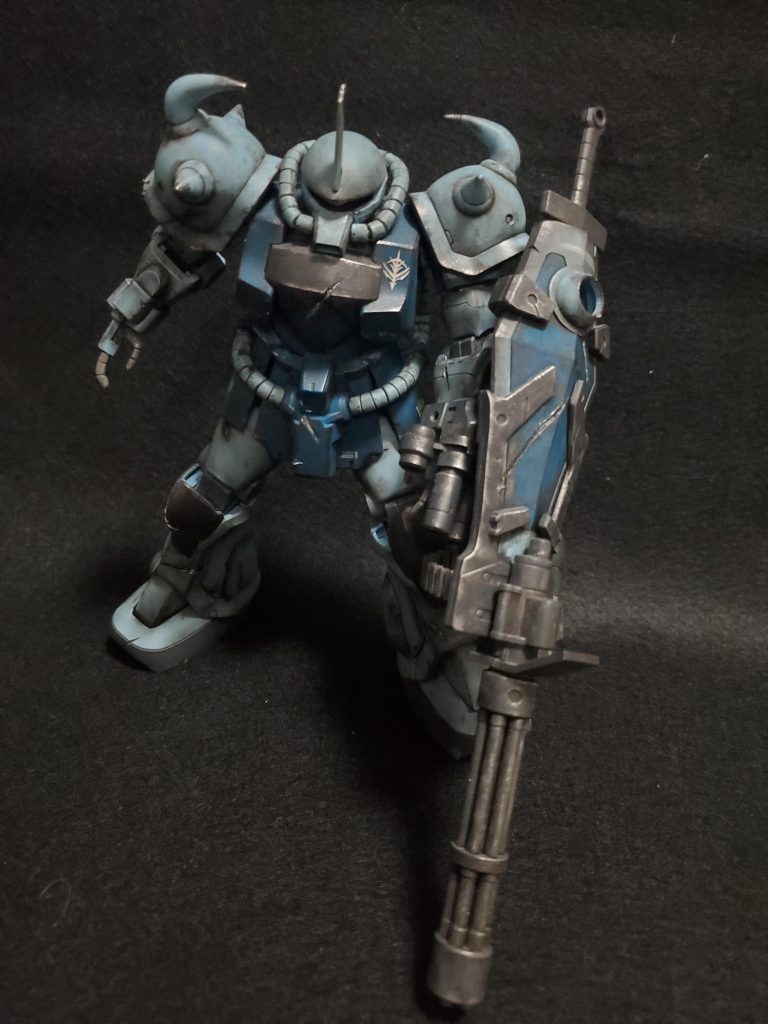 グフカスタム MG ダメージ–8枚目/制作者:まくう