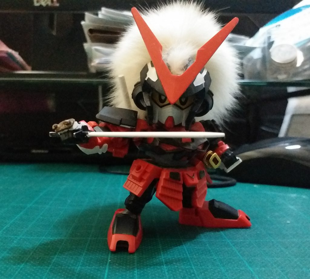 最近未有砌模型，執下模型發現還有部份又收錄的舊作！今次分享兩隻的可能有7年前了……當年只是用gundam marker直接上色膠面沒有什麼脱色都算保養不錯😅，都没為它們改名， 暫時叫他們叫阿灰和毛毛😄😄–2枚目/制作者：Kaichi Wong