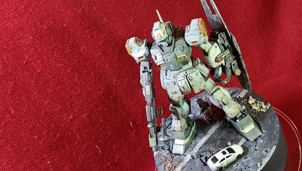 俯瞰でのショット。