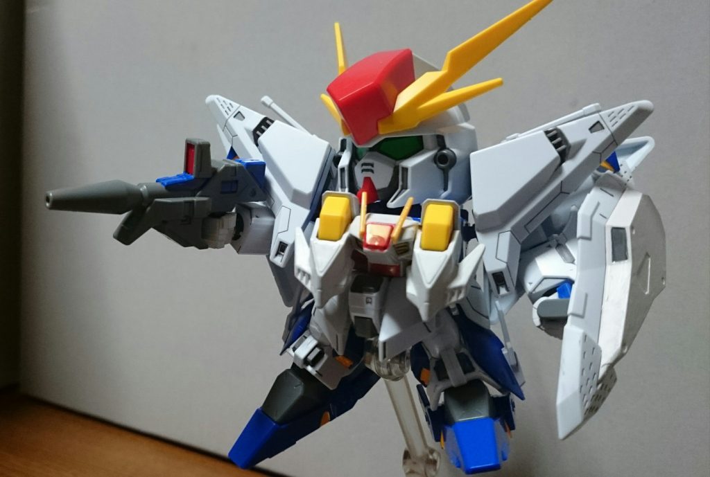 ・ビーム・ライフル&シールドライフルの銃口をピンバイスで開口したことと、塗装したこと以外はそのまま