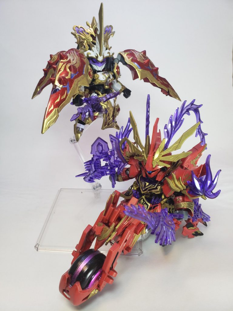 少し離れた所からの写真も一緒に。次はナイチンゲール風になった呂布シナンジュを作成したいと思います(^ー^)