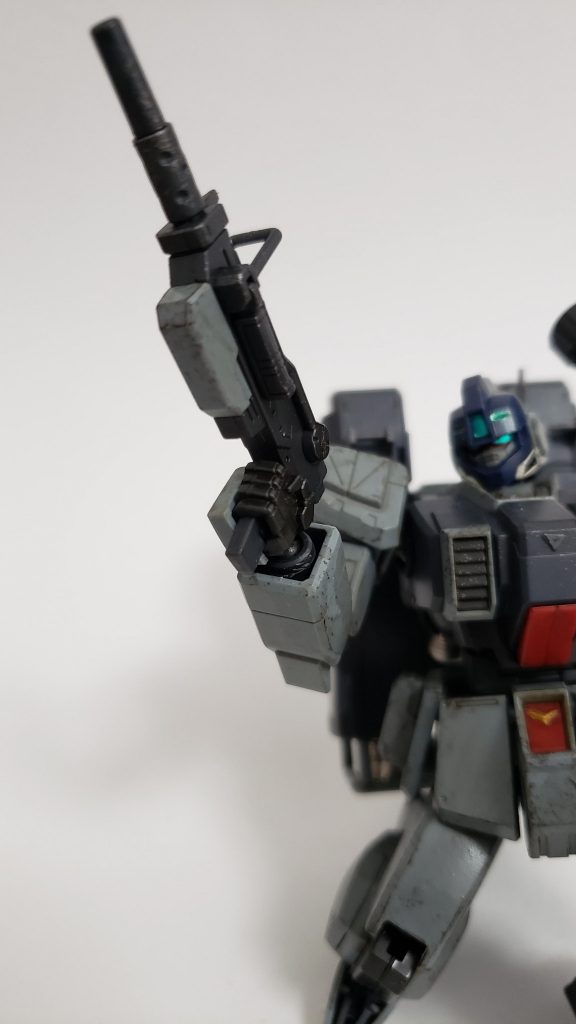 100mmマシンガン 成形色以外は陸ガンの物と同じ(だと思う)