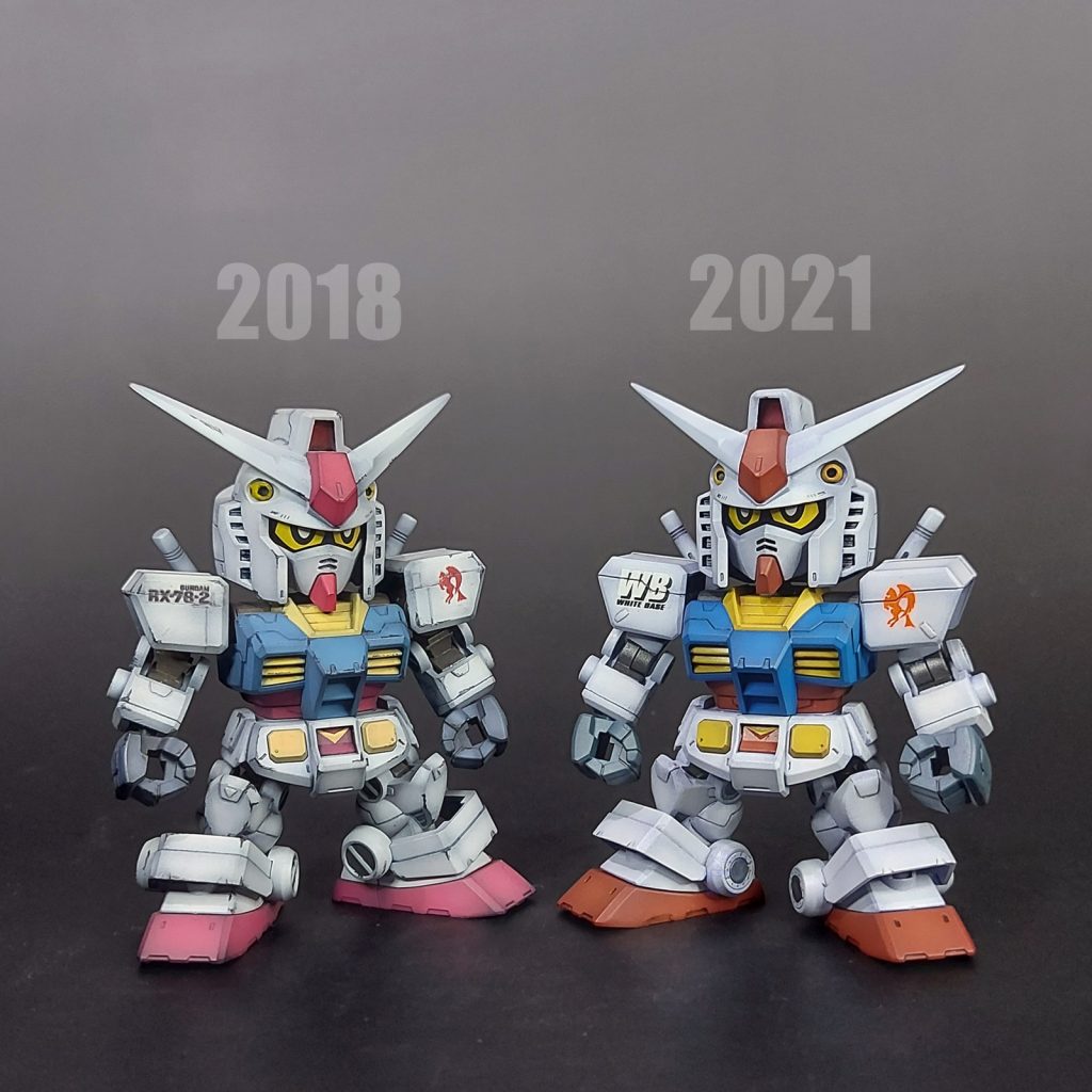 comparison with old work 