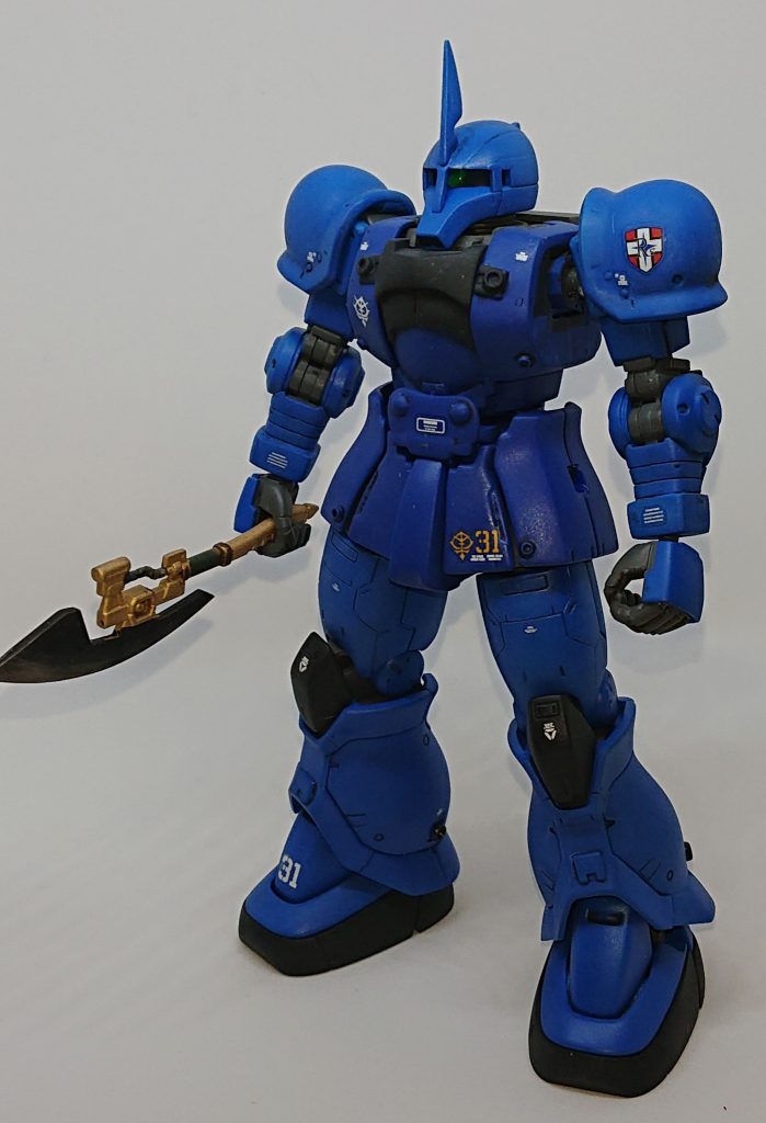 ランバラルの漢らしさが出てるでしょうか?