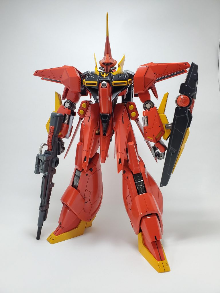 RE/100 1/100 AMX-107 バウ–2枚目/制作者：イソジン