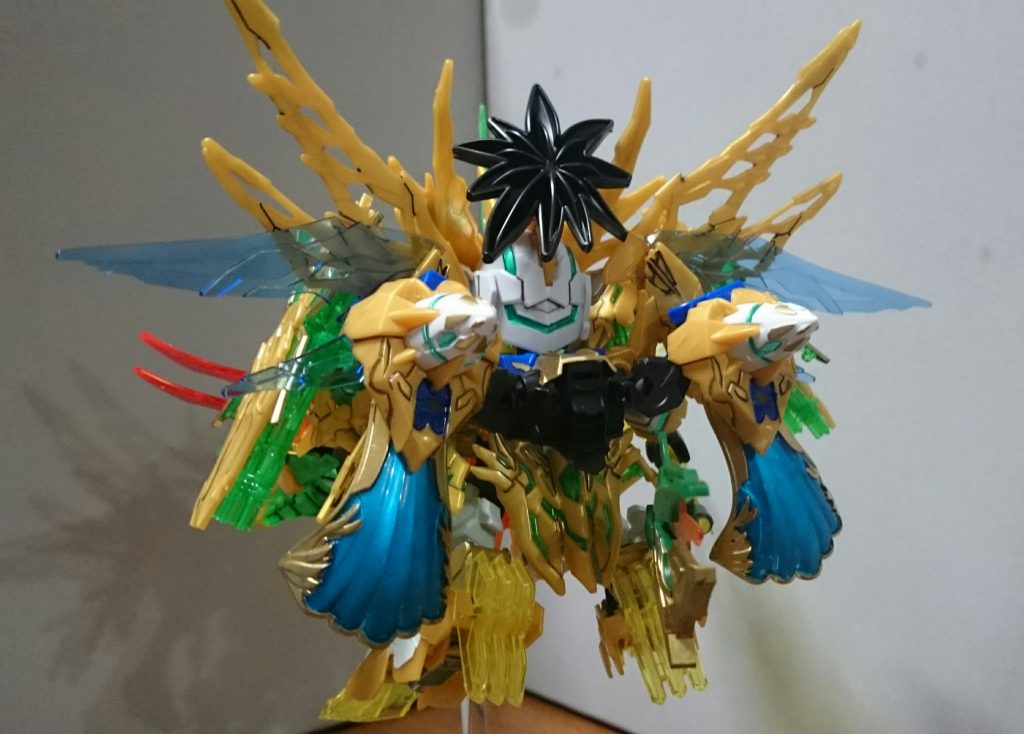 ・合体・背面すっごいごてごて(笑)干渉すごいのであまり動かせないっスね