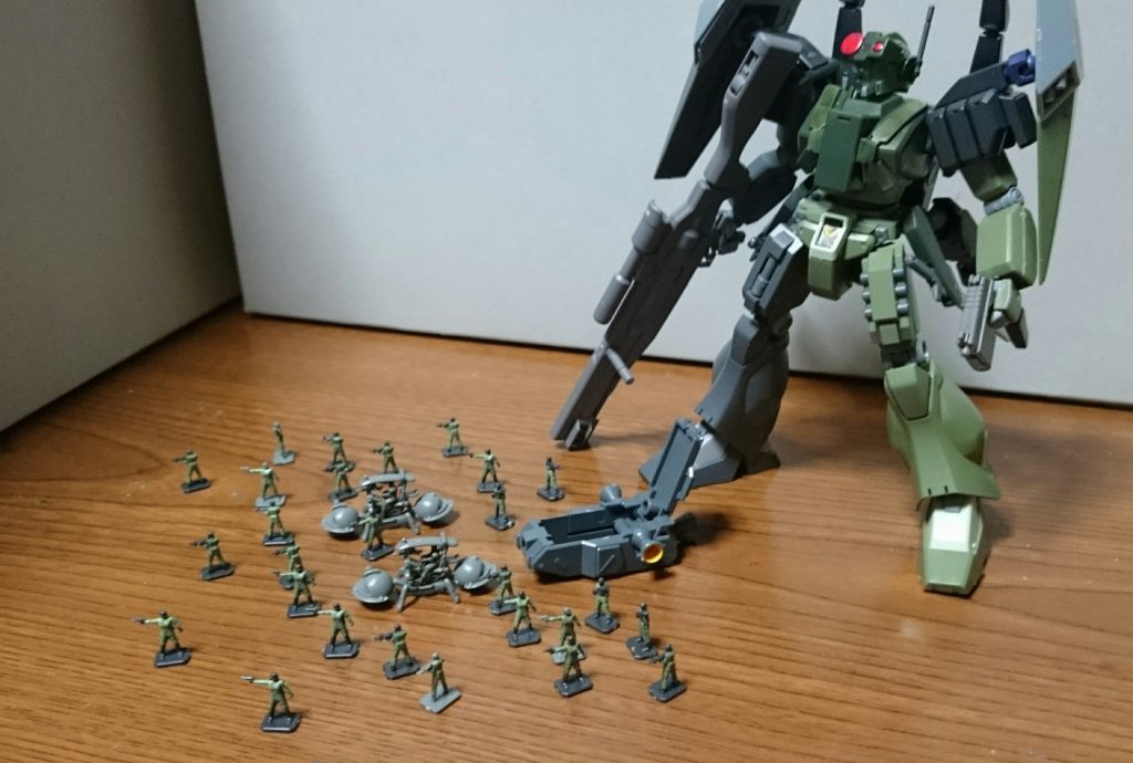 ・ブラッドハウンド隊兵隊の数は……K9ドッグパックの分×2 +イグルーセットの分 -過去に猫が荒らした際に紛失した分 =画像の個数っス