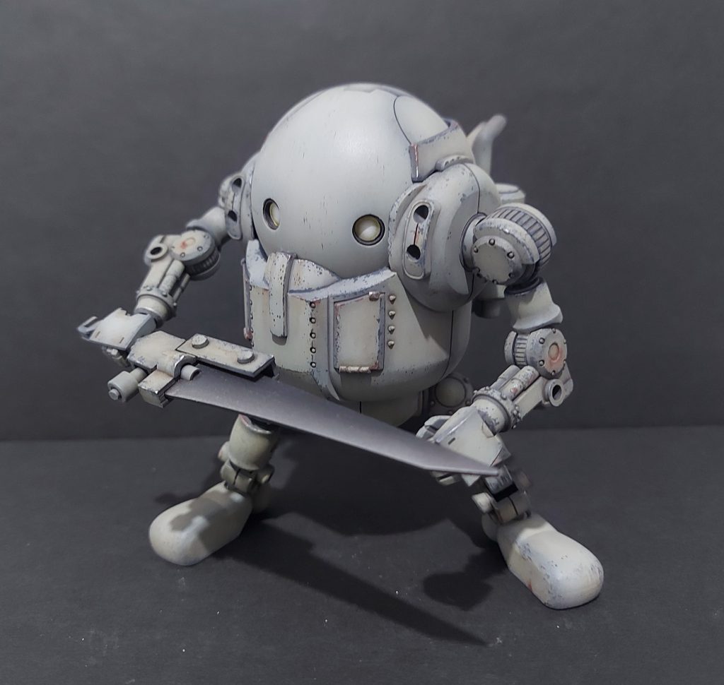 ジャンクパーツを使って剣を作りました。