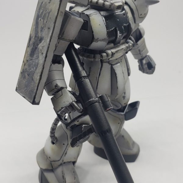 ホワイトオーガ　旧HGUC MS-06S ザクⅡ改修