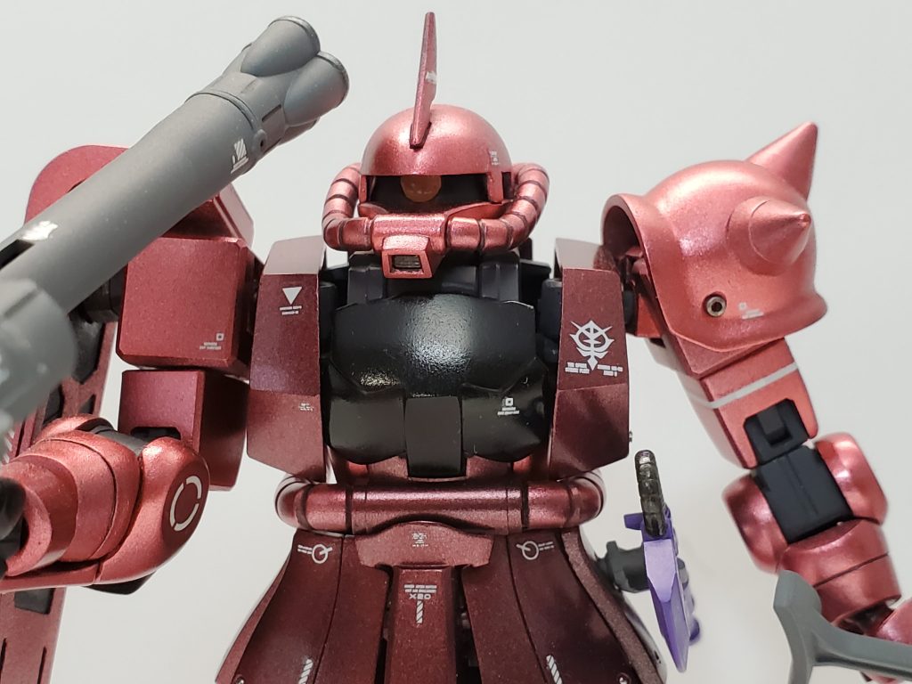 各部をアフターパーツや金属パーツでディティールアップしています😄