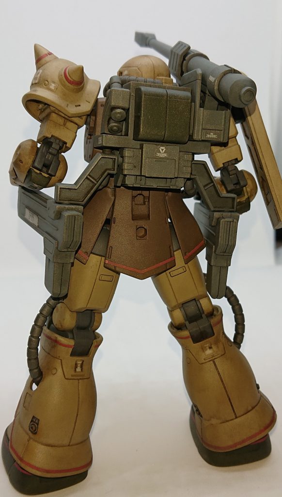 MS-06CK ザクハーフキャノン–6枚目/制作者：ガンプラおじさん