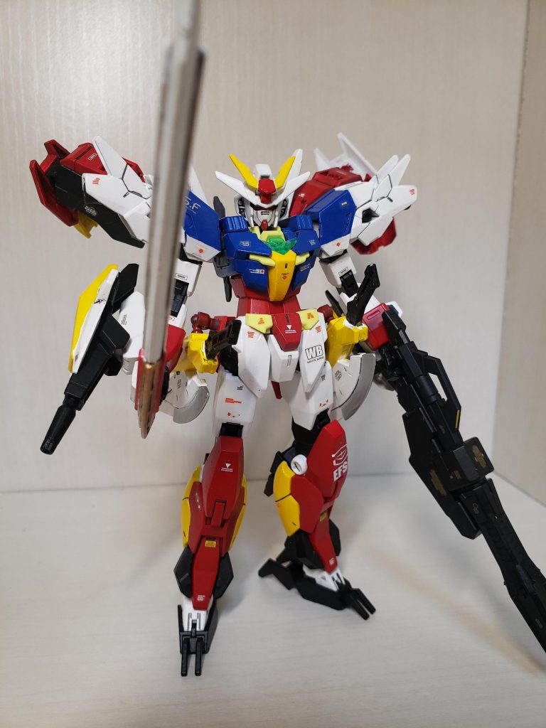 大剣、ライフル構えてビシッ❗(^^)