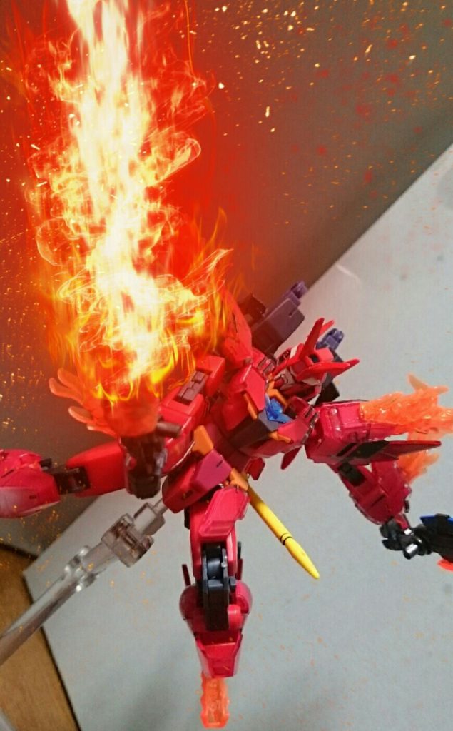 ・ソルスブレード・高炎圧モードぶっちゃけフォトエフェクトなので実際にパーツを用意している訳では…