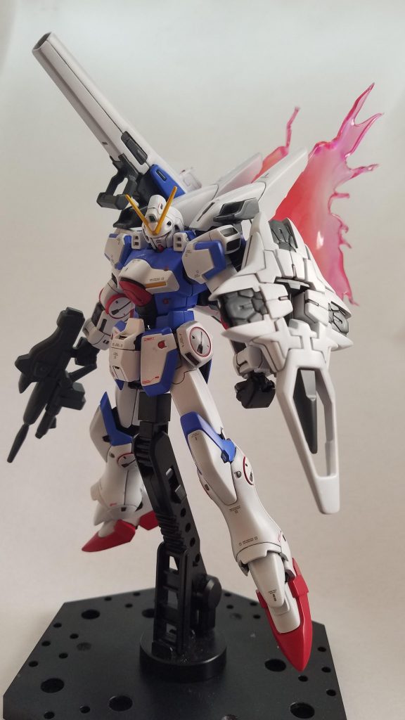 光の翼展開！光の翼はプラ板を炙って作成しました🎵