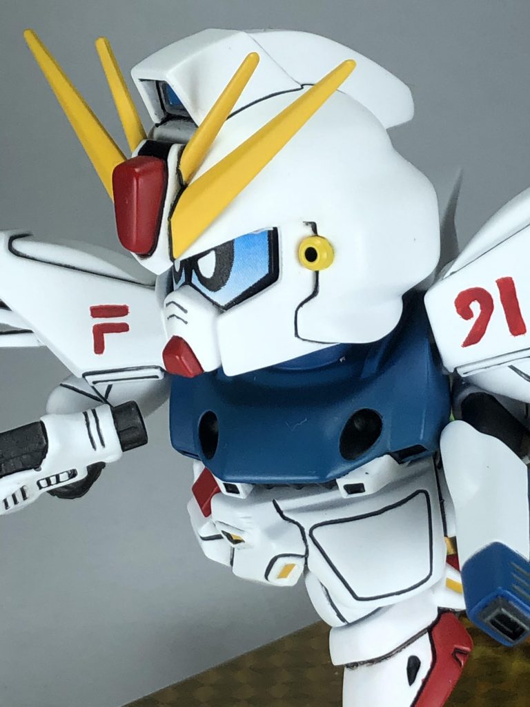 BB戦士 ガンダムF91–4枚目/制作者:Ok-Ⅱ