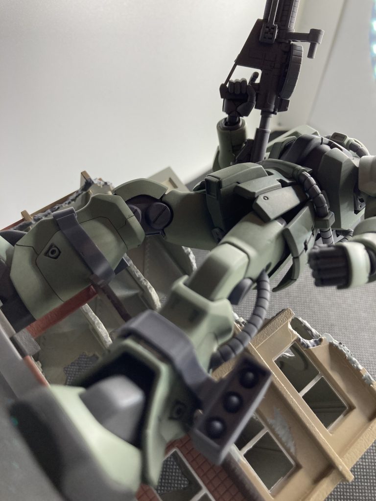 下からのアングルが良かったので同スケールの建物を使った人間視点っぽいアングル最後までご覧いただきありがとうございました。