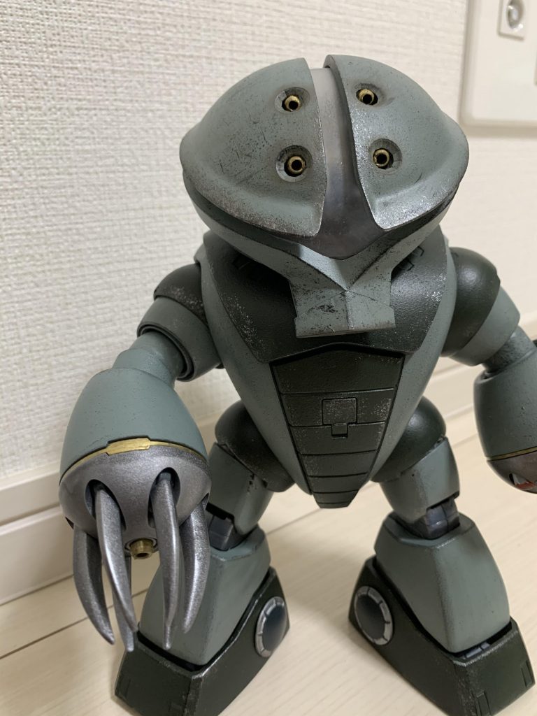 ウェザリングはほどほどにしてみました。 