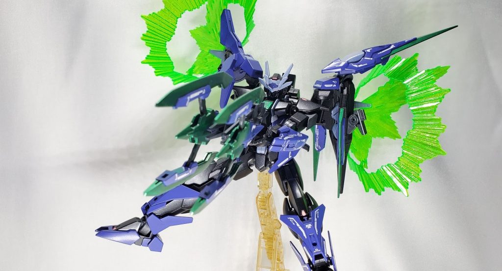 ライフルと合体して大出力モードにも出来ます。