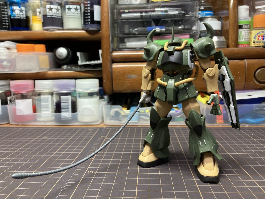 塗装前改造箇所がわかるころ