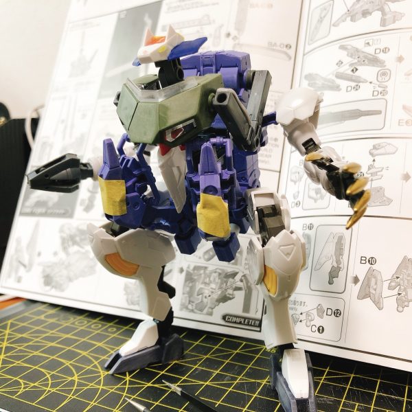 オリジナルコアガンダム製作記録④アーマー単体でも成立するそうに、調整中…土日に塗装して、仕上げたいと思います！！（2枚目）