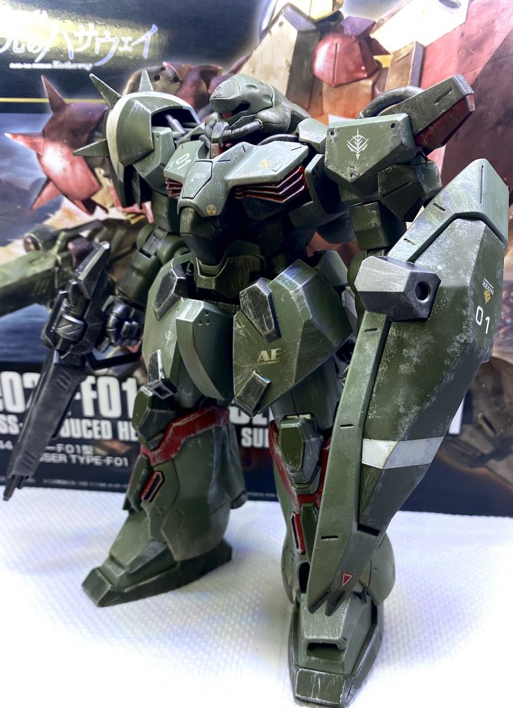 メッサーＦ01型　　　ジオン公国仕様–2枚目/制作者：マサオのこのこしまmky