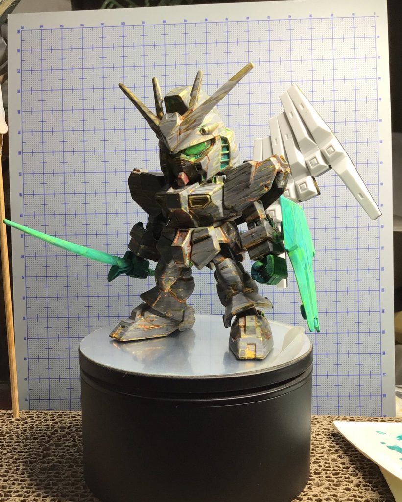 そろそろ武装も塗らないといけない時期の写真ですね。